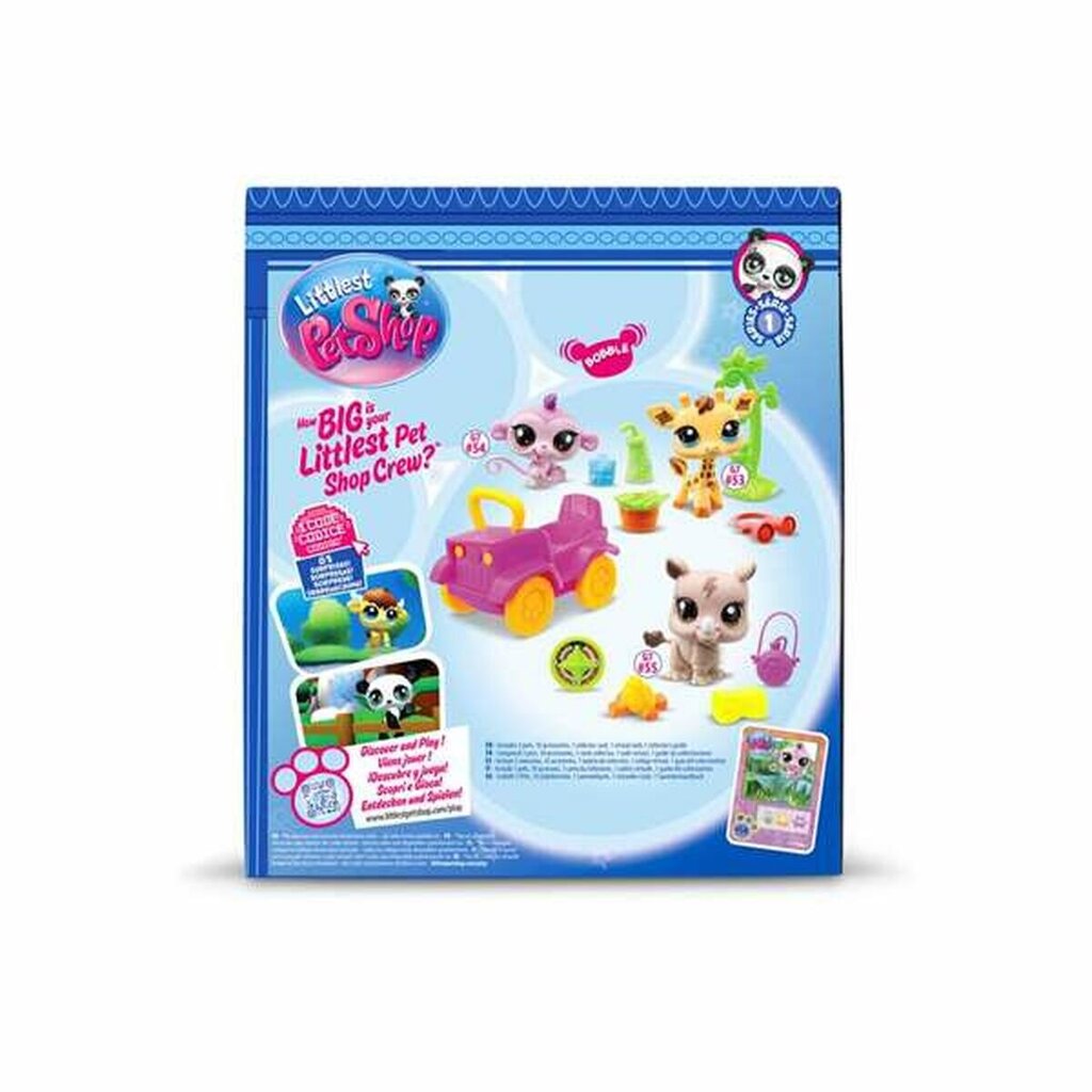 Figūrėlių rinkinys Bandai Littlest Pet Shop Safari Set kaina ir informacija | Žaislai mergaitėms | pigu.lt