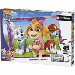 Dėlionė Paw Patrol Nathan, 45 d. цена и информация | Пазлы | pigu.lt