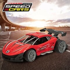 Nuotoliniu būdu valdomas automobilis Speed & Go 1:16, raudonas цена и информация | Игрушки для мальчиков | pigu.lt