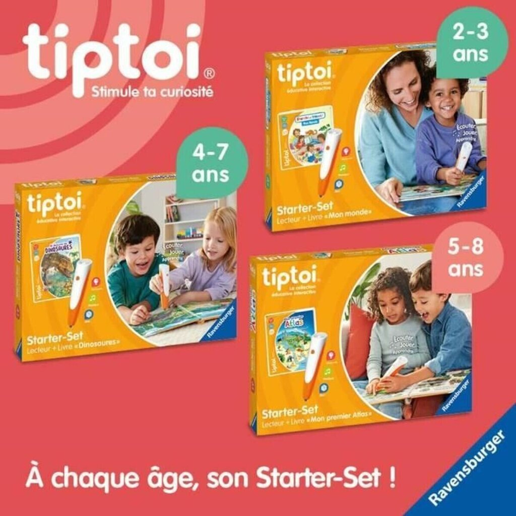 Edukacinis žaidimas tiptoi® Starter Encyclo Ravensburger, 4005556001767, FR цена и информация | Lavinamieji žaislai | pigu.lt