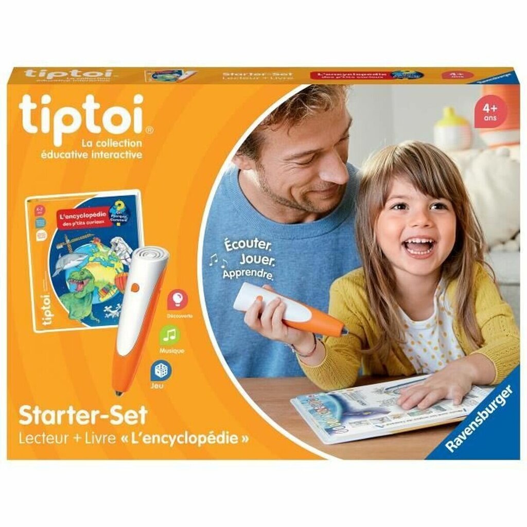 Edukacinis žaidimas tiptoi® Starter Encyclo Ravensburger, 4005556001767, FR цена и информация | Lavinamieji žaislai | pigu.lt