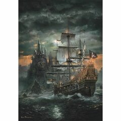 Пазл Пиратский корабль Clementoni, 1500 деталей цена и информация | Пазлы | pigu.lt