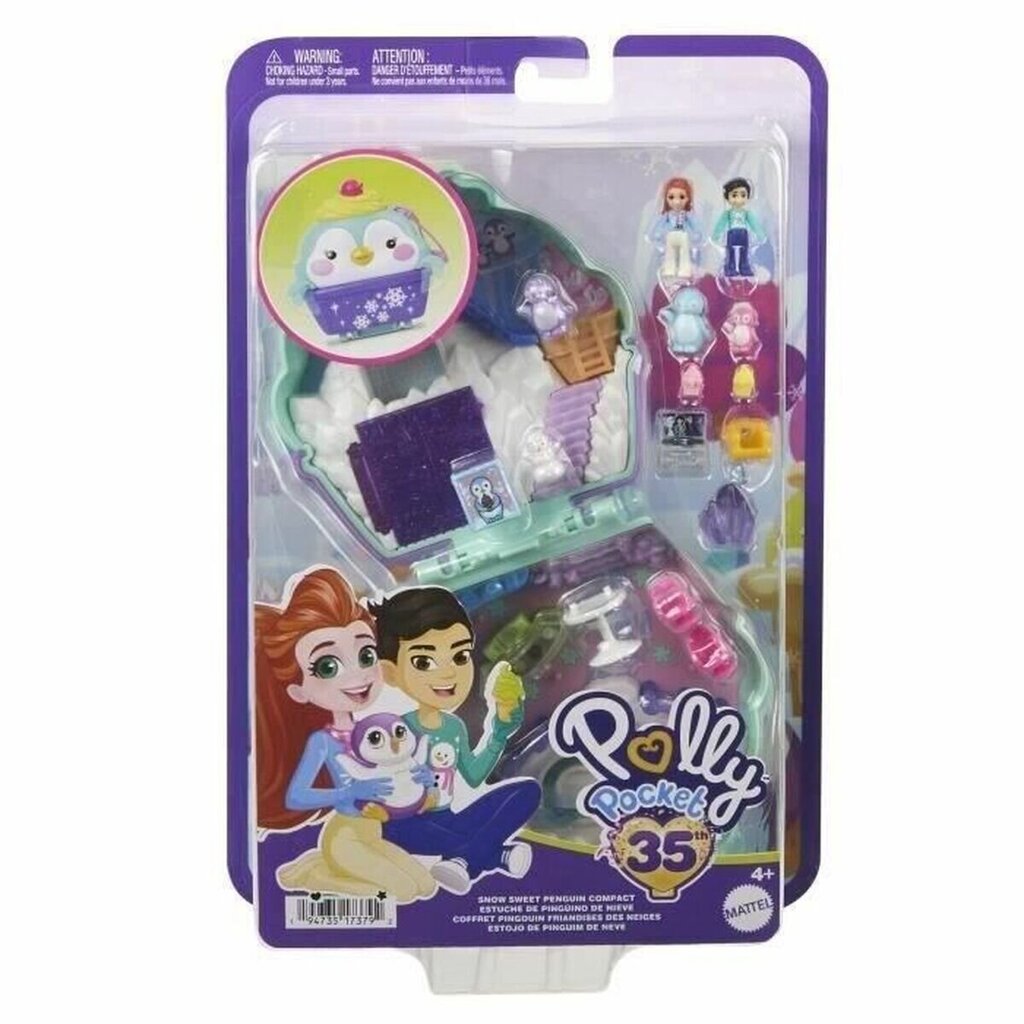 Figūrėlių rinkinys Polly Pocket Manchot a la neige kaina ir informacija | Žaislai mergaitėms | pigu.lt