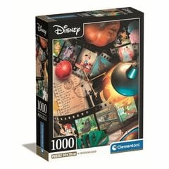 Dėlionė Classic Movies Disney Clementoni, 1000 d. цена и информация | Пазлы | pigu.lt