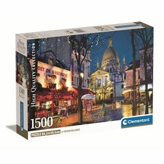 Головоломка Paris Montmartre Clementoni, 1500 д. цена и информация | Пазлы | pigu.lt