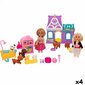 Lėlių figūrėlių rinkinys su priedais Colorbaby Bella, 4 vnt. kaina ir informacija | Žaislai mergaitėms | pigu.lt