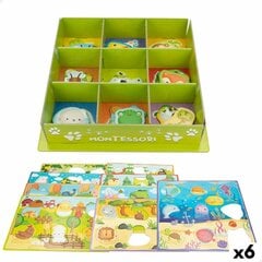 Edukacinis žaidimas gyvūnai Montessori metodas Lisciani, 67 d, 6 vnt. цена и информация | Развивающие игрушки | pigu.lt