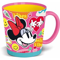 Puodelis Minnie Mouse, 410 ml цена и информация | Стаканы, фужеры, кувшины | pigu.lt