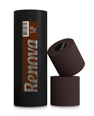 Подарочный тубус для туалетной бумаги Renova коричневый 3R цена и информация | Туалетная бумага, бумажные полотенца | pigu.lt