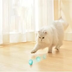 Išmanus Katės Kamuoliuko Žaisliukas Mėlynas 1 vnt. kaina ir informacija | Žaislai katėms | pigu.lt