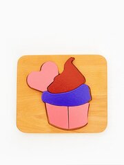 Žaislas keksiukas Cupcake, įvairių spalvų, 16 cm kaina ir informacija | Žaislai mergaitėms | pigu.lt