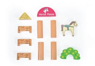 Žaislas arklidė Horse House, įvairių spalvų, 17 cm kaina ir informacija | Žaislai mergaitėms | pigu.lt