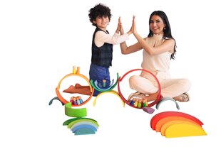 Žaislas Waldorf Set, įvairių spalvų цена и информация | Игрушки для девочек | pigu.lt