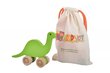 Žaislas dinozauras Dinosaur, žalias, 13 cm цена и информация | Žaislai mergaitėms | pigu.lt