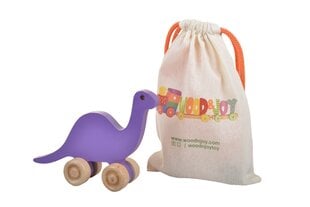 Žaislas dinozauras Dinosaur, violetinis, 13 cm kaina ir informacija | Žaislai mergaitėms | pigu.lt
