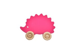 Žaislas ežys Hedgehog, rožinis, 10 cm цена и информация | Игрушки для девочек | pigu.lt