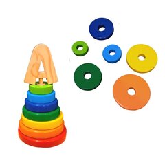 Žaislas Toddler Rainbow, įvairių spalvų цена и информация | Игрушки для девочек | pigu.lt