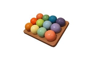 Žaislas spalvoti kamuoliukai Pastel Balls, įvairių spalvų, 4 cm цена и информация | Игрушки для девочек | pigu.lt