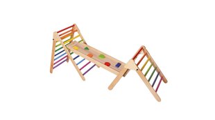Žaislas kopėčios Stairs Parkour, įvairių spalvų, 120x 90 cm kaina ir informacija | Žaislai mergaitėms | pigu.lt