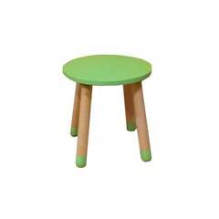 Vaikiška taburetė Kalune Design, 28x32 cm, žalia цена и информация | Детские столы и стулья | pigu.lt