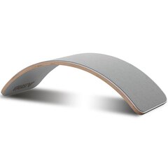 Medinė balanso lenta Wavy Board - Natural, Grey цена и информация | Балансировочные подушки | pigu.lt