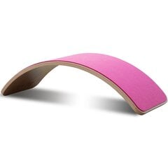 Balanso lenta Wavy Board, rožinė цена и информация | Балансировочные подушки | pigu.lt