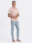 Marškiniai vyrams Ombre Clothing v6 om-shss-0168, smėlio spalvos kaina ir informacija | Vyriški marškiniai | pigu.lt