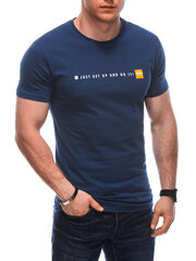 Marškinėliai vyrams Edoti s1920, mėlyni kaina ir informacija | Vyriški marškinėliai | pigu.lt