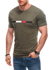 Marškinėliai vyrams Edoti s1919, žali kaina ir informacija | Vyriški marškinėliai | pigu.lt