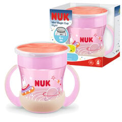Šviečiantis tomsoje puodelis NUK Magic Cup, 160 ml, 6 m+ kaina ir informacija | Buteliukai kūdikiams ir jų priedai | pigu.lt