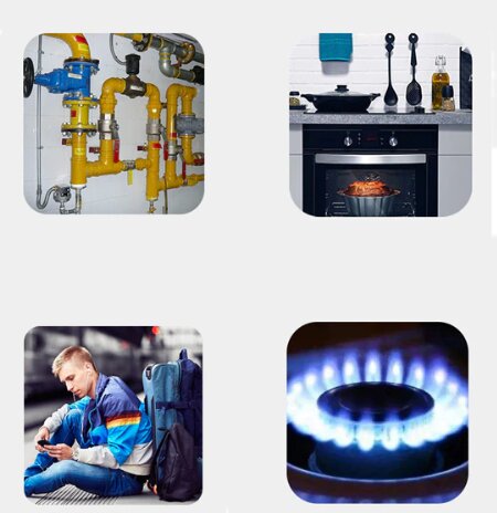 Tuya Zigbee dujų jutiklis цена и информация | Davikliai, jutikliai | pigu.lt