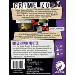 Stalo žaidimas Asmodee Crime Zoom Un Écrivain Mortel, FR kaina ir informacija | Stalo žaidimai, galvosūkiai | pigu.lt