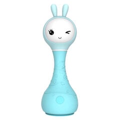 Interaktyvus barškutis Alilo Smarty Bunny R1, mėlynas kaina ir informacija | Žaislai kūdikiams | pigu.lt