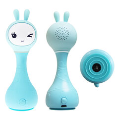 Interaktyvus barškutis Alilo Smarty Bunny R1, mėlynas kaina ir informacija | Žaislai kūdikiams | pigu.lt