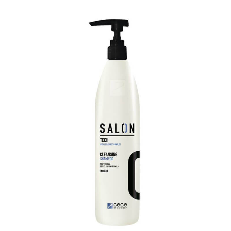 Giliai valantis šampūnas CeCe Salon Tech Cleansing, 1000 ml kaina ir informacija | Šampūnai | pigu.lt