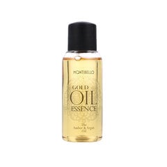 Plaukų aliejus Montibello Gold Oil Amber & Argan Oil, 30 ml kaina ir informacija | Priemonės plaukų stiprinimui | pigu.lt