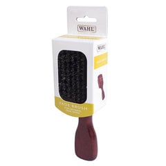 Щетка для стрижки WAHL Fade Brush с волосом дикого зверя цена и информация | Расчески, щетки для волос, ножницы | pigu.lt