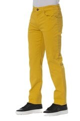 Kelnės vyrams Trussardi Jeans, geltonos kaina ir informacija | Vyriškos kelnės | pigu.lt