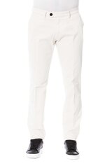 Kelnės vyrams Trussardi Trussardi, baltos цена и информация | Мужские брюки | pigu.lt