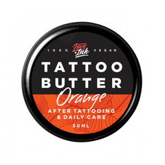 Tatuiruotės priežiūros sviestas Loveink Tattoo Butter Orange, 50 ml kaina ir informacija | Kūno kremai, losjonai | pigu.lt