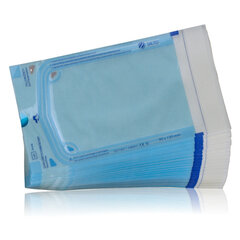 Sterilizacijai skirti lipnūs maišeliai Saltec 90x135mm, 200 vnt. kaina ir informacija | Buteliukai kūdikiams ir jų priedai | pigu.lt