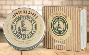 Итальянское мыло для бритья BARBIERI с миндальным маслом, 100 грамм цена и информация | Косметика и средства для бритья | pigu.lt