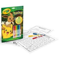 Vaikų veiklos knyga Pokémon цена и информация | Развивающие игрушки | pigu.lt