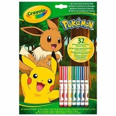 Vaikų veiklos knyga Pokémon цена и информация | Развивающие игрушки | pigu.lt