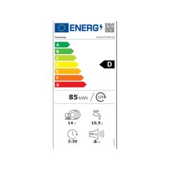 Samsung DW60CG550FWQET kaina ir informacija | Indaplovės | pigu.lt