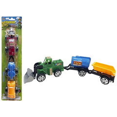 Traktorius su priekaba BigBuy Fun, įvairių spalvų kaina ir informacija | Žaislai berniukams | pigu.lt