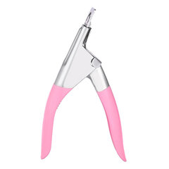 Гильотинный нож для наращивания ногтей, розовый цена и информация | Средства для маникюра и педикюра | pigu.lt