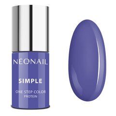 Гибридный лак NEONAIL SIMPLE ONE STEP цвет белка 7,2 мл, 8958 тайна цена и информация | Лаки, укрепители для ногтей | pigu.lt