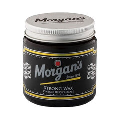 Plaukų stilizavimo vaškas Morgan's Strong Wax, 120 ml kaina ir informacija | Plaukų formavimo priemonės | pigu.lt