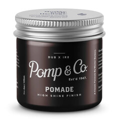 Plaukų pomada Pomp & Co Pomade High Shine Finish, 113 g kaina ir informacija | Plaukų formavimo priemonės | pigu.lt